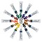 U.S. Art Supply 12-Color Water Colors Paint Set, 12ml Professional Watercolor Tubes, Vibrant Pigments - Water Colors Paint Adult Set for Artists